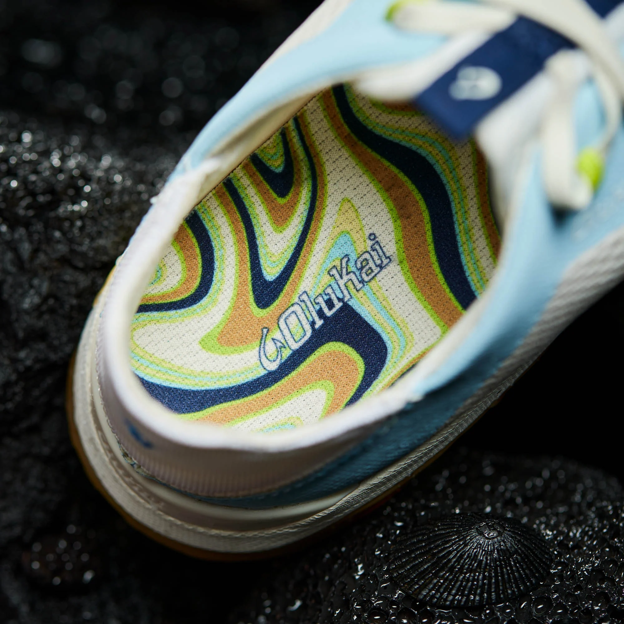 Huia - White Sand / Misty Blue - Image 5